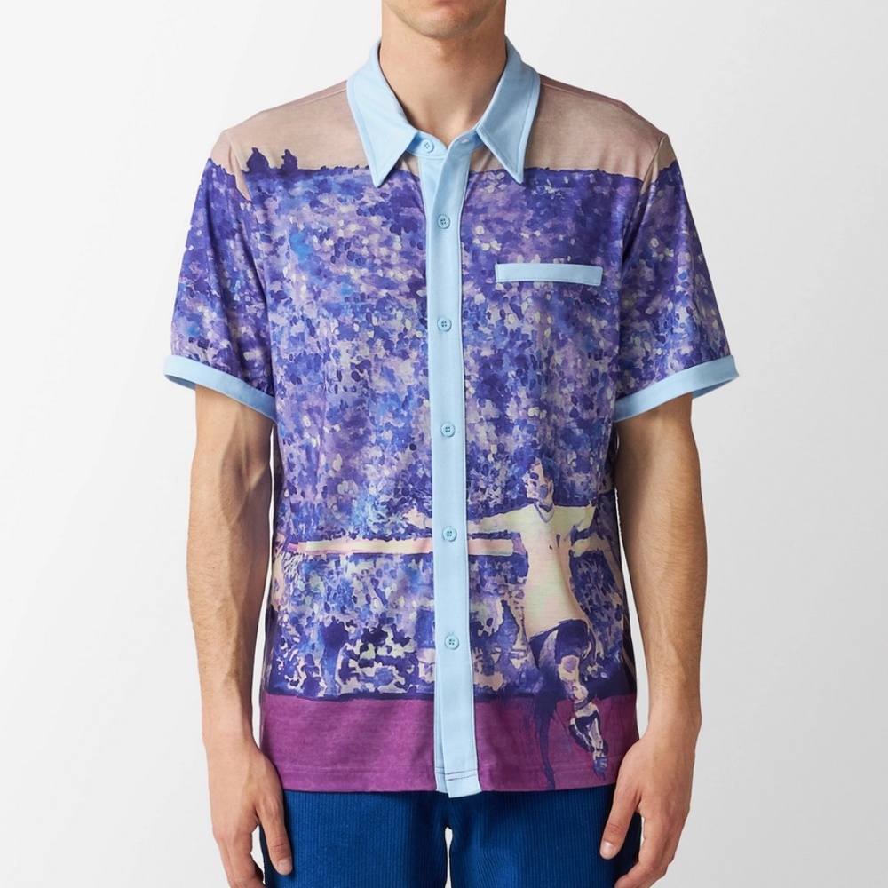 KidSuper Golaso Short Sleeve Printed Shirt